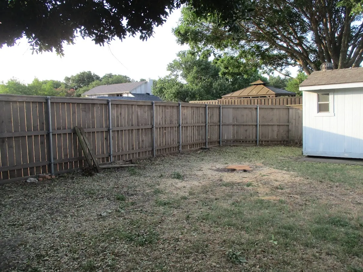Cleared yard after professional tree removal in Chemult